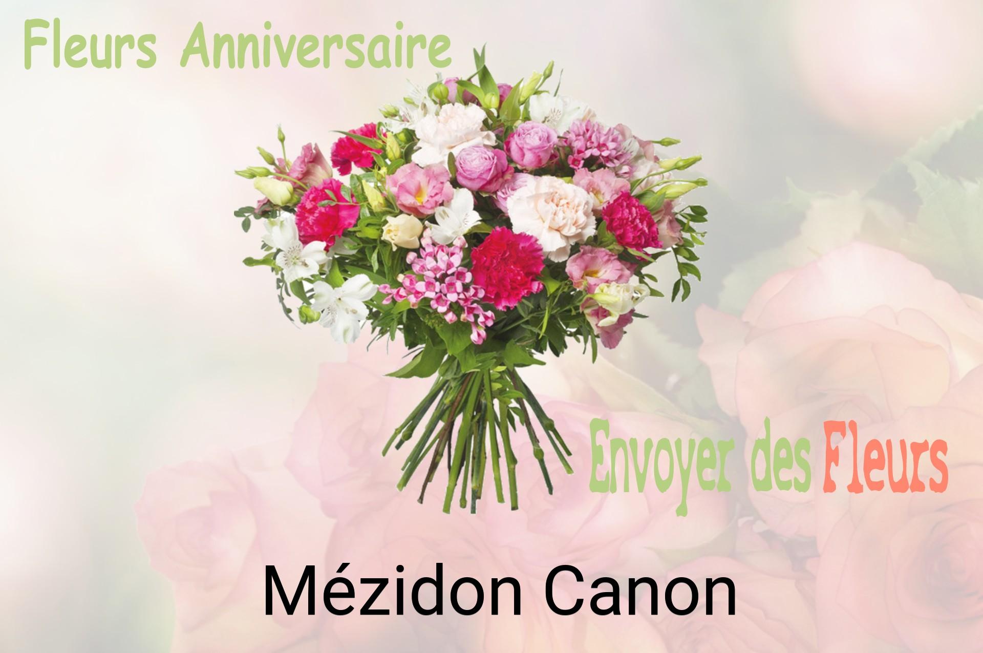 Bouquet de fleurs d’anniversaire livré à Mézidon-Canon
